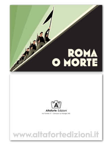 cartolina roma o morte